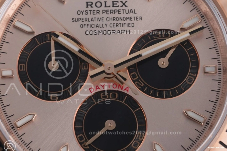 Weight 786 Best RG Sophisticated Gain Oyster On Daytona Edition Black 126505 1:1 Bracelet VSF Sub-dial DD Dial 1001